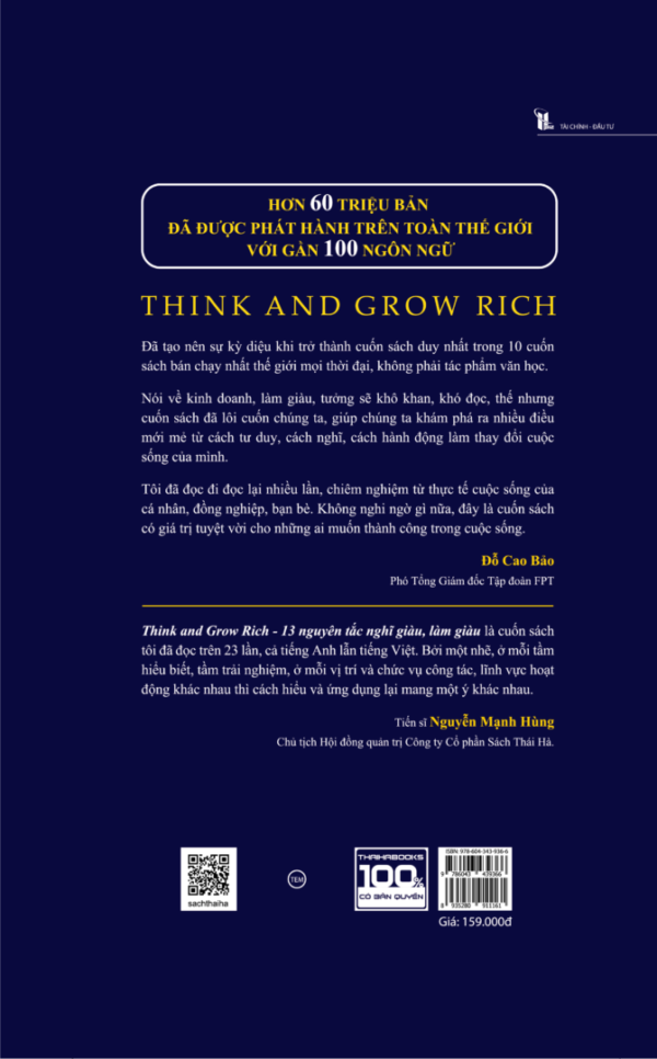 Bìa Think And Grow Rich Bìa 4