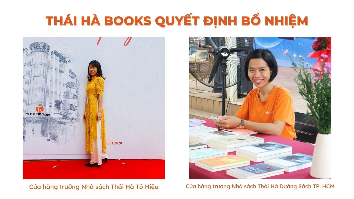 ThaiHaBooks – Quyết định bổ nhiệm Cửa hàng trưởng Nhà sách Thái Hà tại Hà Nội và TP. Hồ Chí Minh